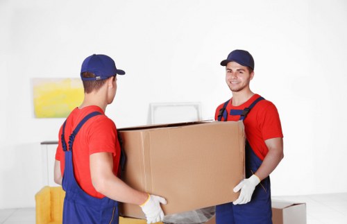 Family preparing for a home move in Shepherdsbush