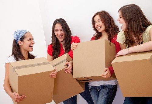 Removal team helping with a home move in Shepherd’s Bush