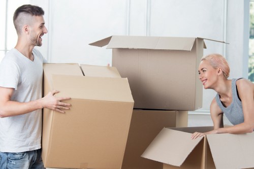 Shepherdsbush Removals team managing a professional move