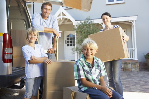 Local moving team assisting with a flat move in Shepherdsbush
