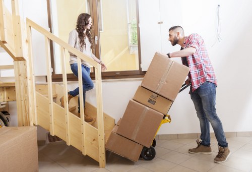 Commercial furniture pick-up for Shepherdsbush offices and shops