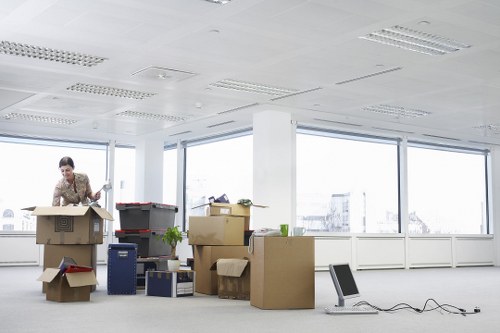 Furniture loading support for a Shepherd's Bush home removal