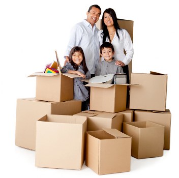 Organised moving day unpacking and setup in a Shepherdsbush property